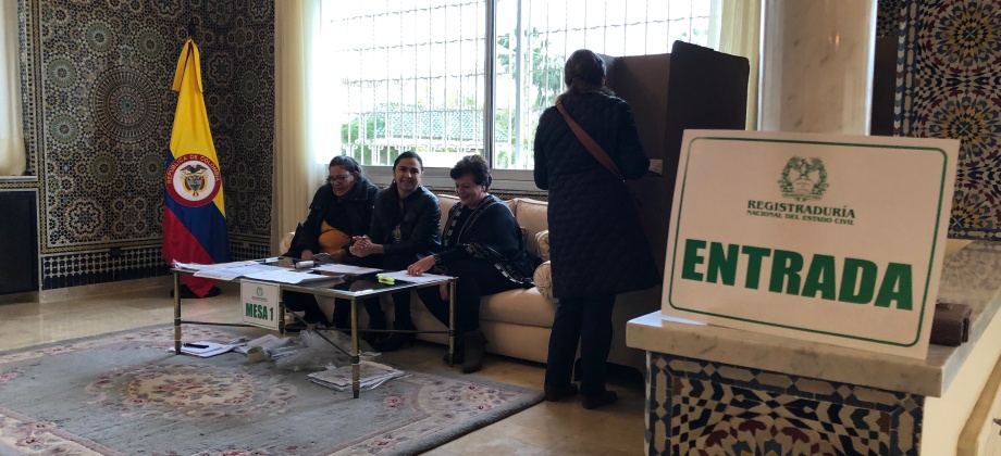 Consulado de Colombia en Rabat dio apertura oficial a elecciones en el exterior para Congreso de la República